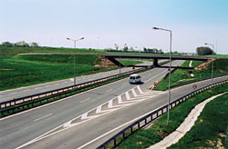 A4 motorway, the Olszowa juction