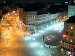 Wolnoci Square in Zabrze